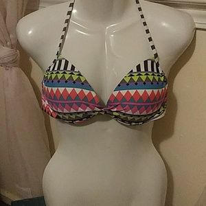 Xhilaration Size L Bikini Top